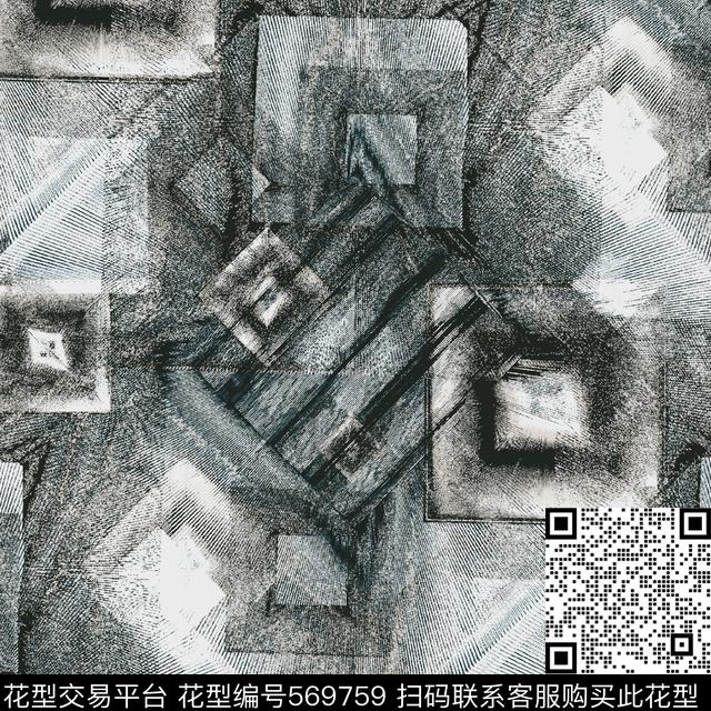 人物男装数码花型数码印花花型下载（图片编号: 569759） - 瓦栏（Walan）