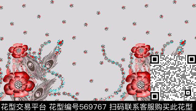 人物男装数码花型数码印花花型下载（图片编号: 569767） - 瓦栏（Walan）