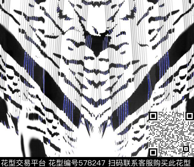 男装数码印花男装T恤传统印花花型下载（图片编号: 578247） - 瓦栏（Walan）