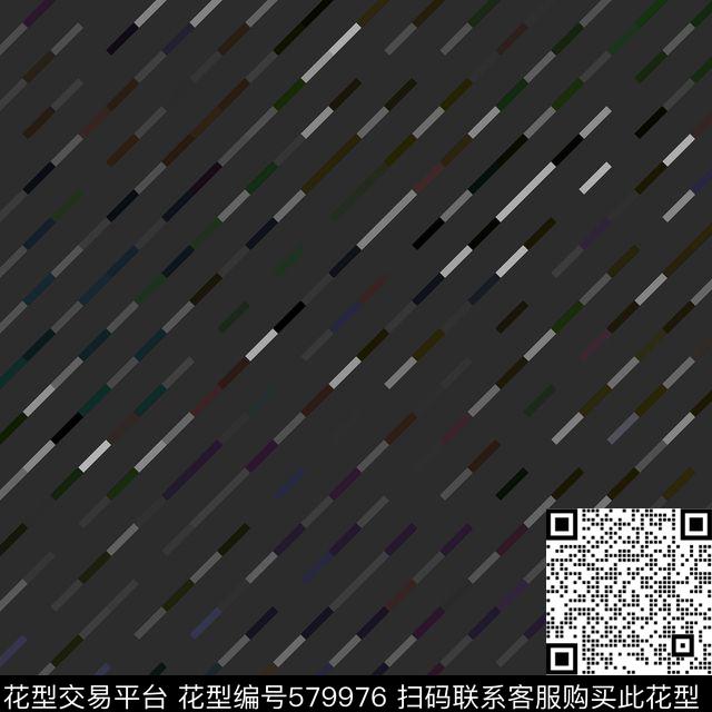 复古条纹几何传统印花花型下载（图片编号: 579976） - 瓦栏（Walan）