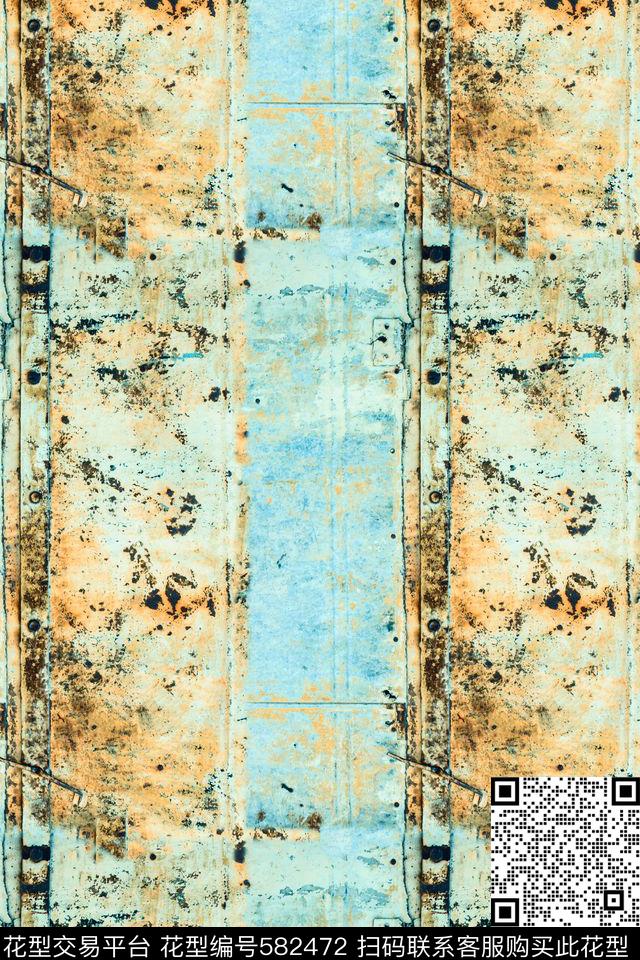前卫纹理自然数码印花花型下载（图片编号: 582472） - 瓦栏（Walan）