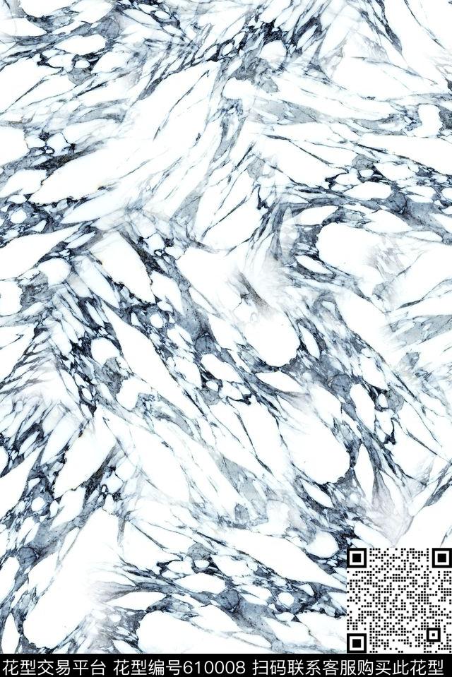 男装女装抽象数码印花花型下载（图片编号: 610008） - 瓦栏（Walan）