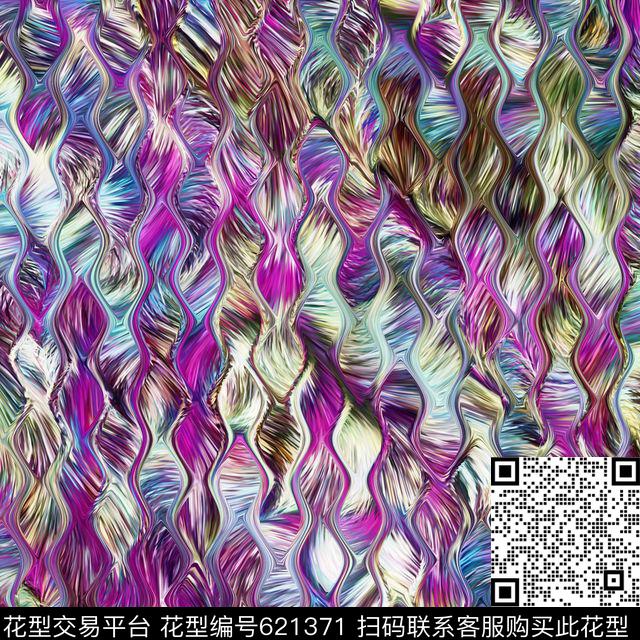 豹纹箱包沙发布数码印花花型下载（图片编号: 621371） - 瓦栏（Walan）