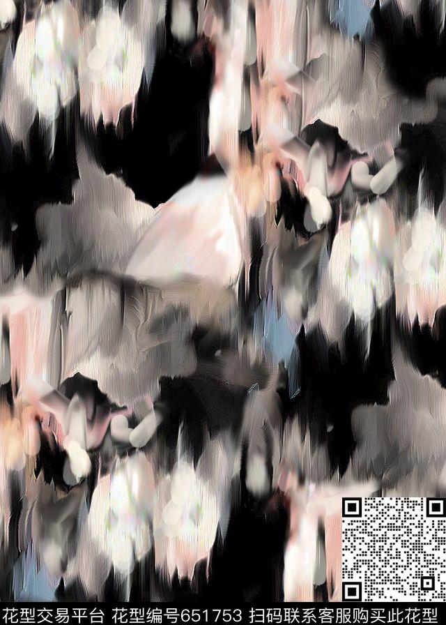 数码印花花型下载（图片编号: 651753） - 瓦栏（Walan）