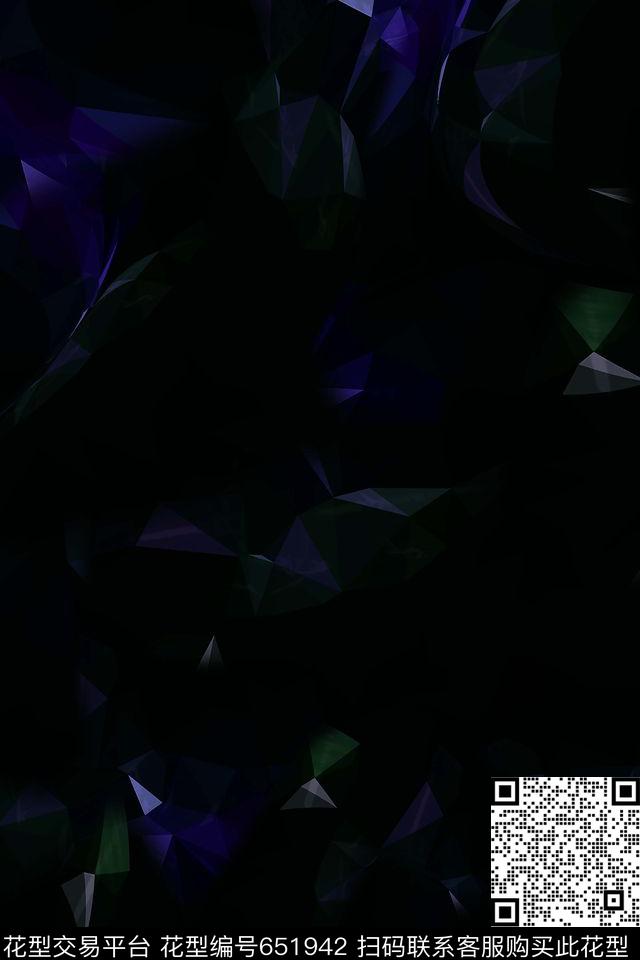 色块商务休闲男装数码印花花型下载（图片编号: 651942） - 瓦栏（Walan）