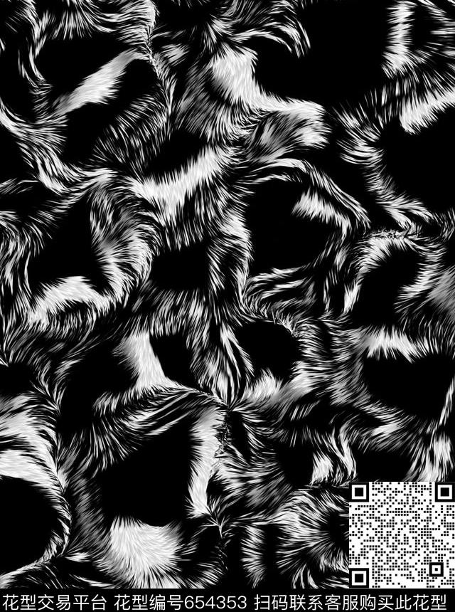秋冬男装动物纹传统印花花型下载（图片编号: 654353） - 瓦栏（Walan）