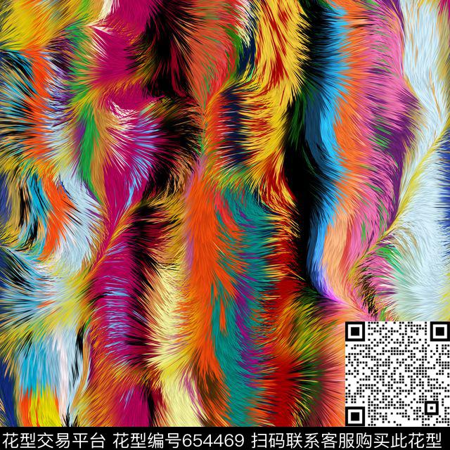 毛衫秋冬男装数码印花花型下载（图片编号: 654469） - 瓦栏（Walan）