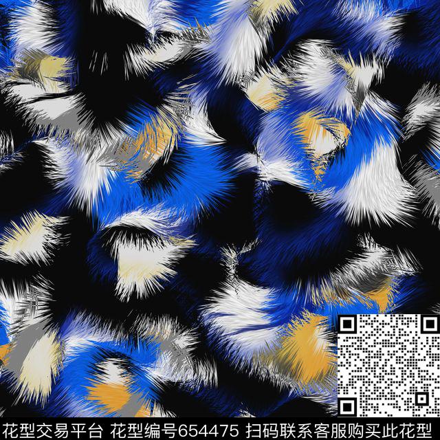 毛衫秋冬男装数码印花花型下载（图片编号: 654475） - 瓦栏（Walan）