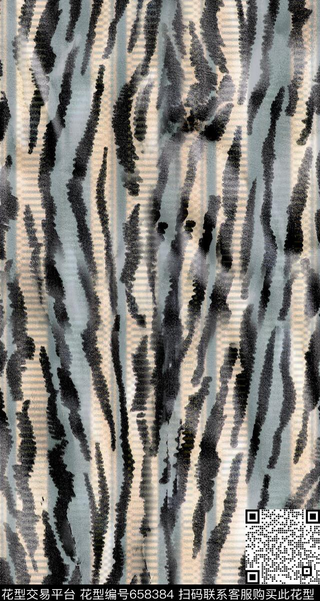 A160628.jpg - 658384 - 斑马纹 豹纹 动物纹 - 数码印花花型 － 女装花型设计 － 瓦栏