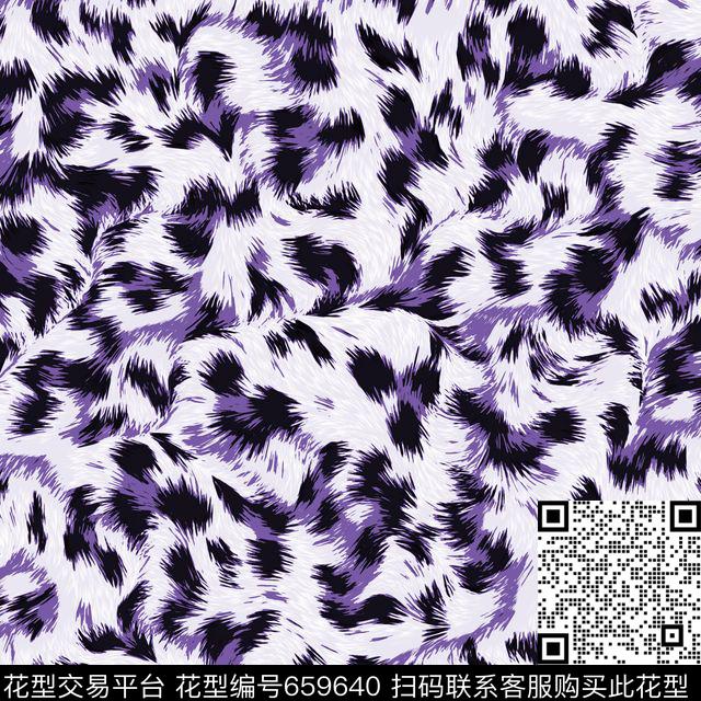 动物纹沙发布秋冬数码印花花型下载（图片编号: 659640） - 瓦栏（Walan）
