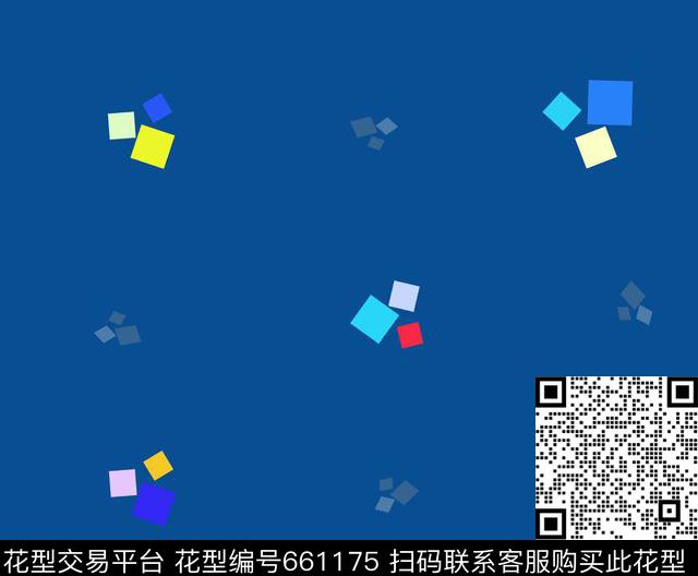 商务休闲男装几何传统印花花型下载（图片编号: 661175） - 瓦栏（Walan）