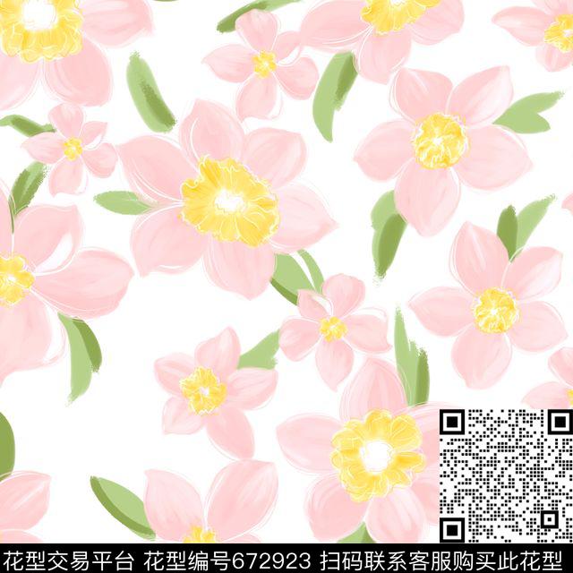lc20160519.jpg - 672923 - 清新 抽象 手绘 - 数码印花花型 － 女装花型设计 － 瓦栏