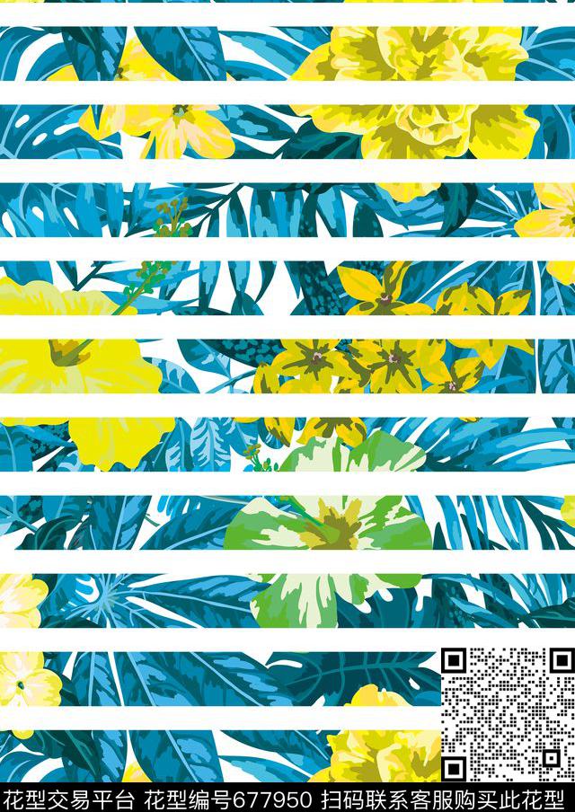 几何分割男装数码印花花型下载（图片编号: 677950） - 瓦栏（Walan）