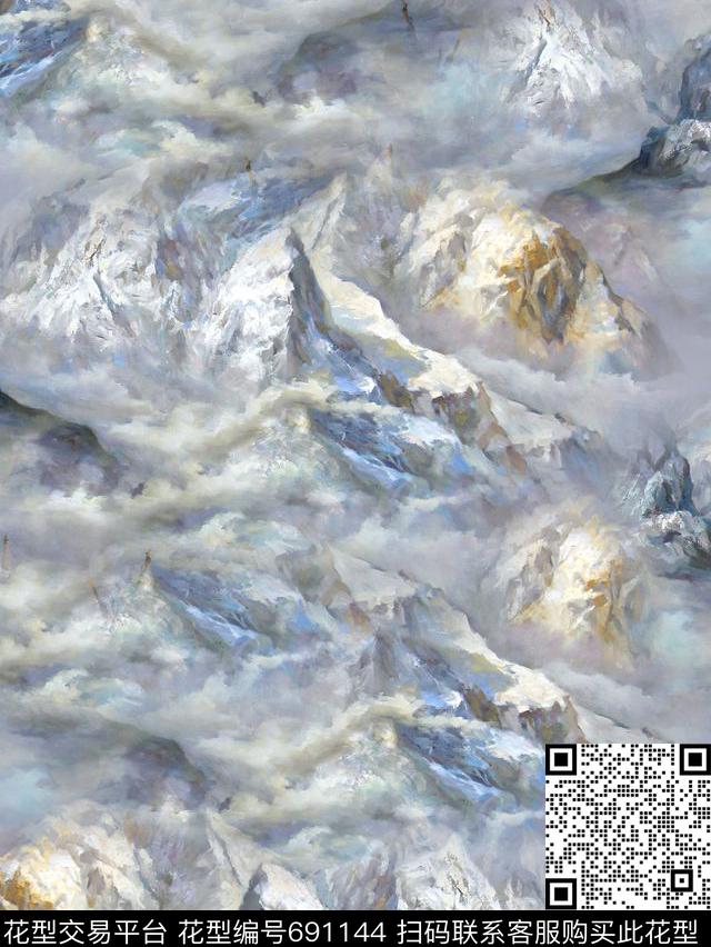 复古男装花型♥红桃A〖复古时代〗数码印花花型下载（图片编号: 691144） - 瓦栏（Walan）