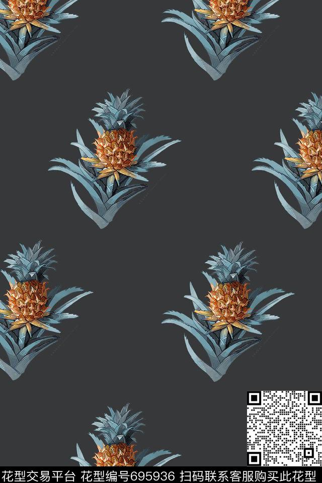 水果女装童装数码印花花型下载（图片编号: 695936） - 瓦栏（Walan）