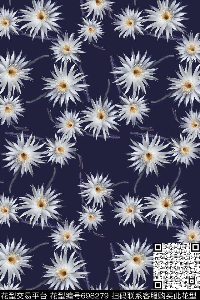 花卉植物花卉写真数码印花花型下载（图片编号: 698279） - 瓦栏（Walan）