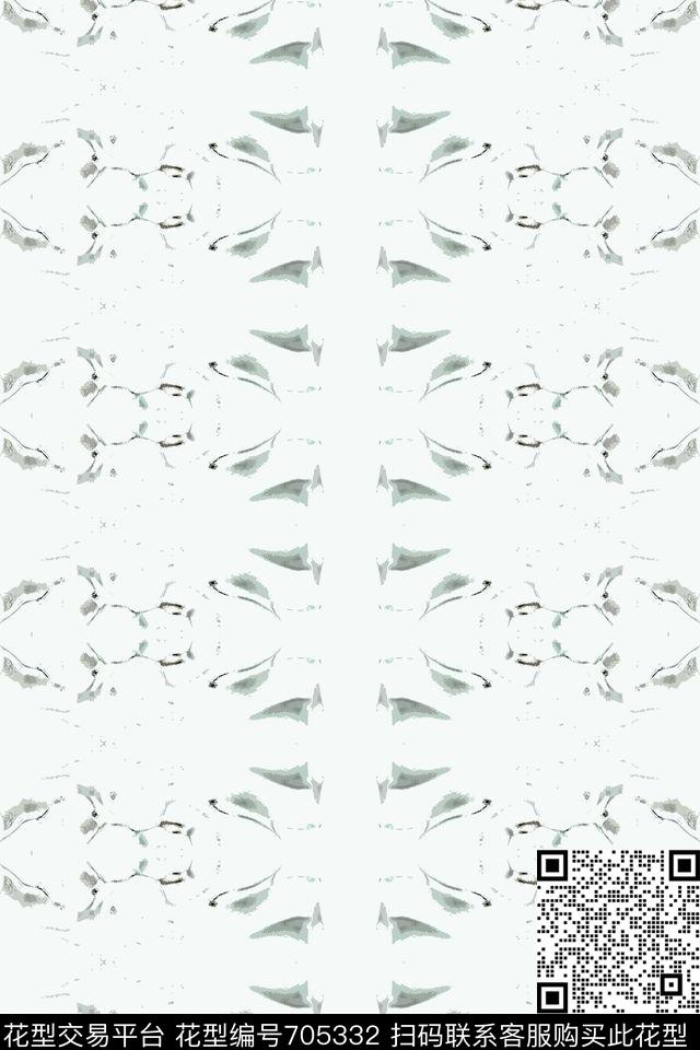 休闲时尚条纹混搭抽象图案传统印花花型下载（图片编号: 705332） - 瓦栏（Walan）