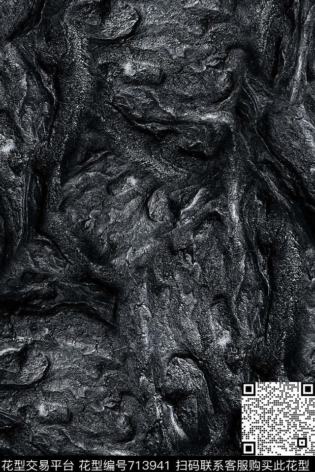 迷彩纹理岩石数码印花花型下载（图片编号: 713941） - 瓦栏（Walan）