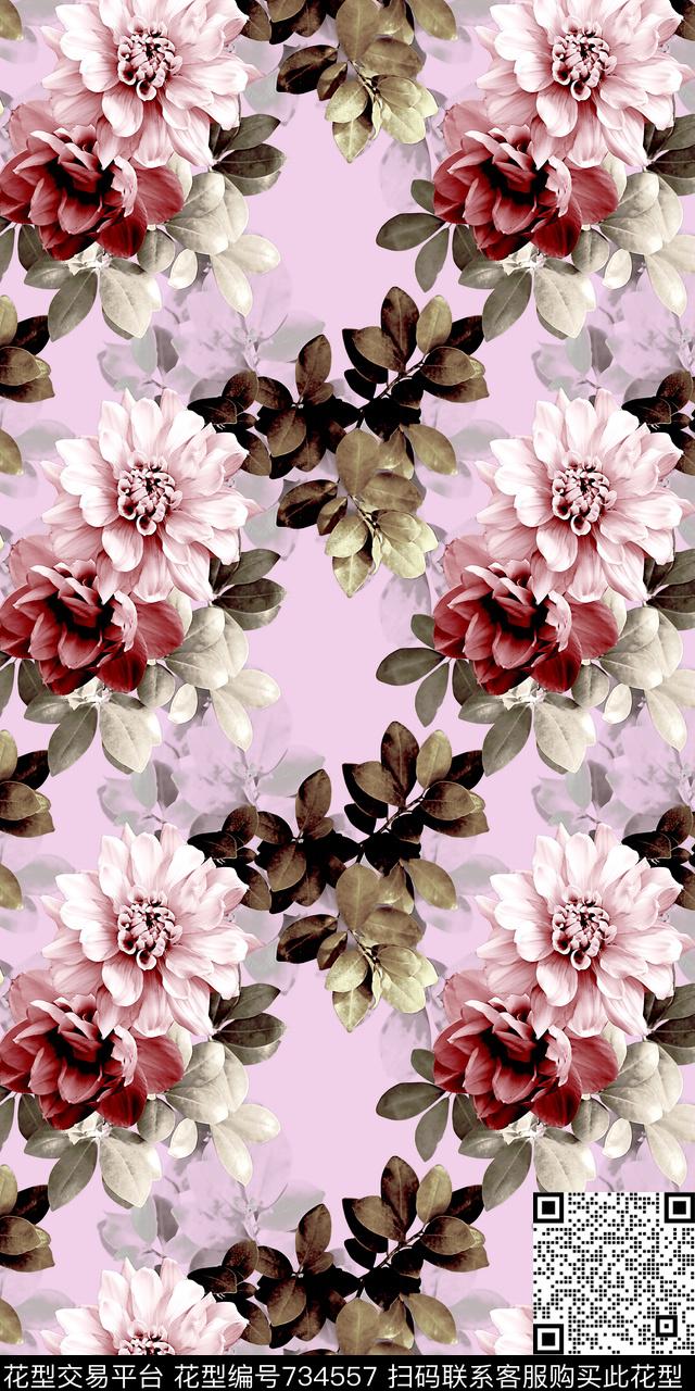 9.jpg - 734557 - 满版花卉 花朵 花卉 - 数码印花花型 － 女装花型设计 － 瓦栏
