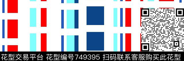 2016-lan-7a.tif - 749395 - 床品 箱包 条纹 - 传统印花花型 － 床品花型设计 － 瓦栏