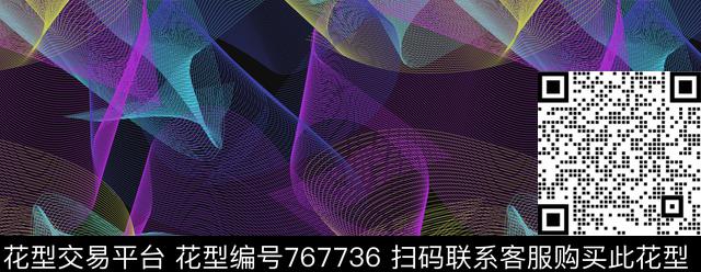 男装肌理线形趣味传统印花花型下载（图片编号: 767736） - 瓦栏（Walan）