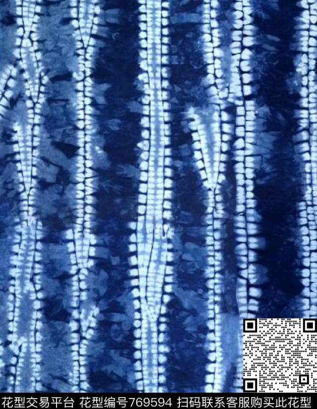 笔刷线条水彩肌理数码印花花型下载（图片编号: 769594） - 瓦栏（Walan）