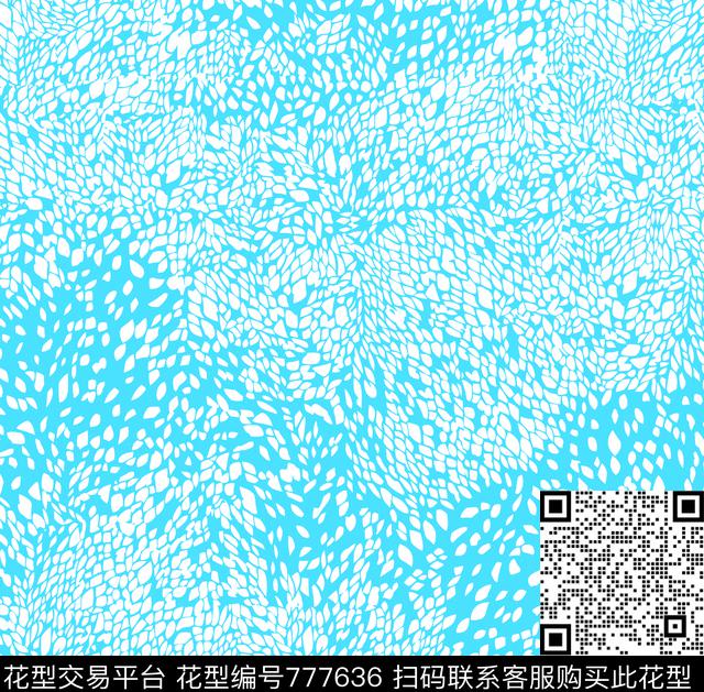 手绘·几何构解几何色块抽象传统印花花型下载（图片编号: 777636） - 瓦栏（Walan）