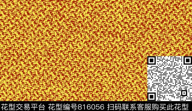 纹理棉麻布纹传统印花花型下载（图片编号: 816056） - 瓦栏（Walan）