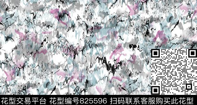 YJH170408e.jpg - 825596 - 抽象 布料 线条 - 传统印花花型 － 沙发布花型设计 － 瓦栏