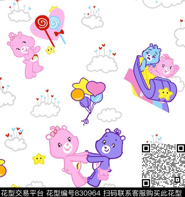 16002 (20).jpg - 830964 - 小熊 婴童 卡通 - 数码印花花型 － 童装花型设计 － 瓦栏
