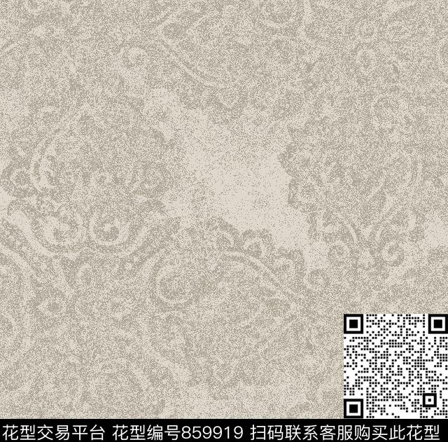 tile -2-v1b.tif - 859919 - 几何 波点 - 传统印花花型 － 床品花型设计 － 瓦栏