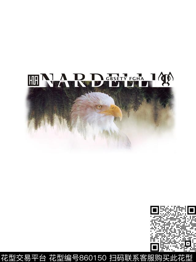 欧式时尚花卉数码印花花型下载（图片编号: 860150） - 瓦栏（Walan）