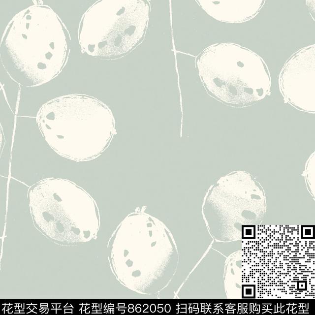 WN027.jpg - 862050 - 花 景物 绿叶 - 数码印花花型 － 窗帘花型设计 － 瓦栏