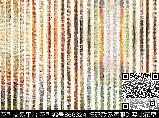 不规则几何色块几何数码印花花型下载（图片编号: 866324） - 瓦栏（Walan）