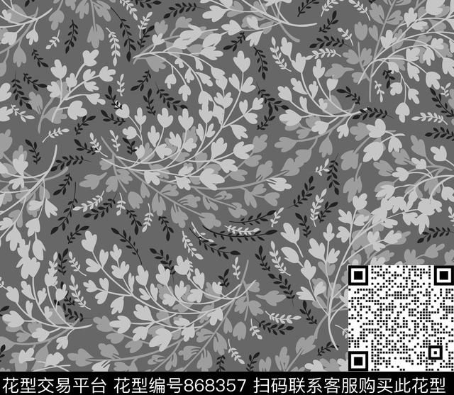 PLM40940-v1-01.jpg - 868357 - 欧美 宫廷风 卷草 - 传统印花花型 － 床品花型设计 － 瓦栏