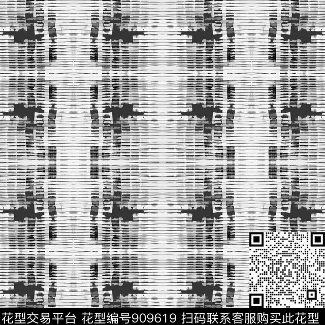 肌理笔触条纹传统印花花型下载（图片编号: 909619） - 瓦栏（Walan）