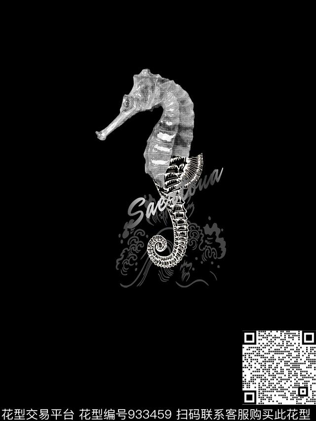 创意艺术抽象数码印花花型下载（图片编号: 933459） - 瓦栏（Walan）