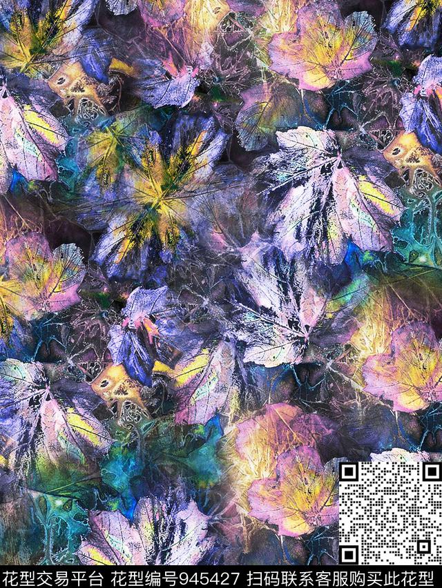 AC170926-1.jpg - 945427 - 抽象 纹理 3D立体 - 数码印花花型 － 女装花型设计 － 瓦栏