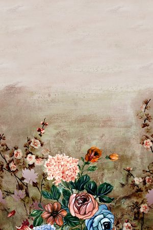 数码花型印花花型图片