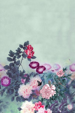 数码花型印花花型图片
