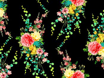 花卉印花花型图片