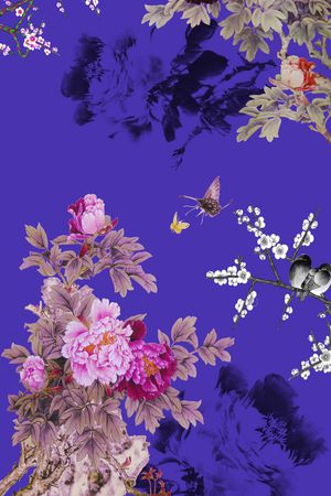 数码花型印花花型图片