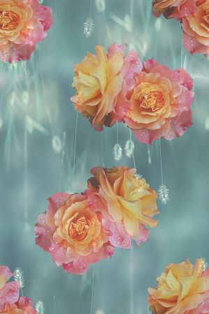 数码花型印花花型图片