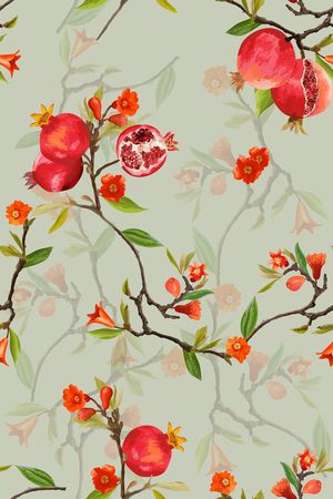 数码花型印花花型图片