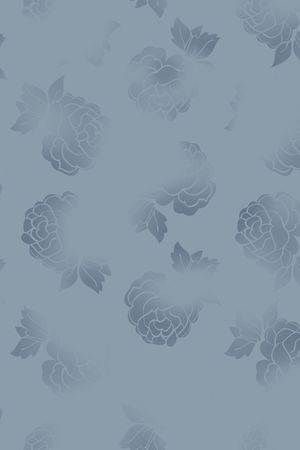 春夏花型印花花型图片