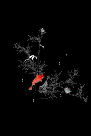 数码花型印花花型图片