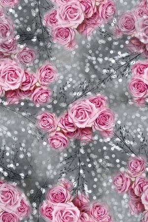 数码花型印花花型图片