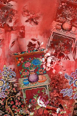 民族风印花花型图片