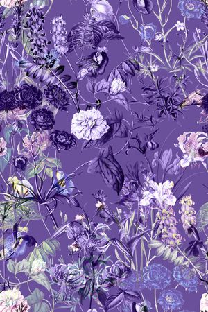 violet印花花型图片