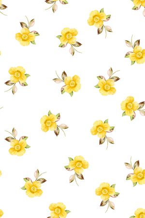 黑白花型印花花型图片